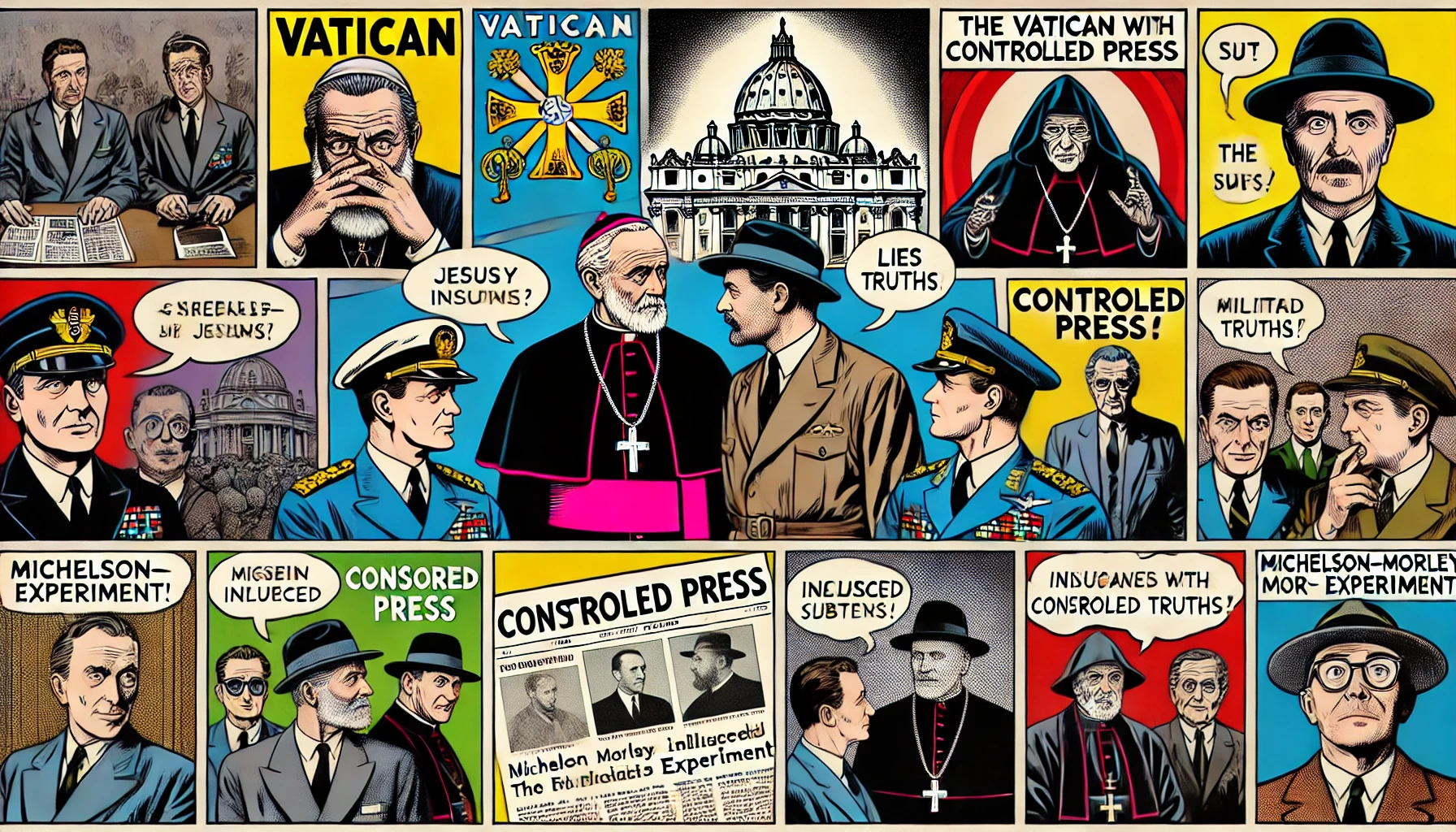 Vatican controls michelson morley einstein