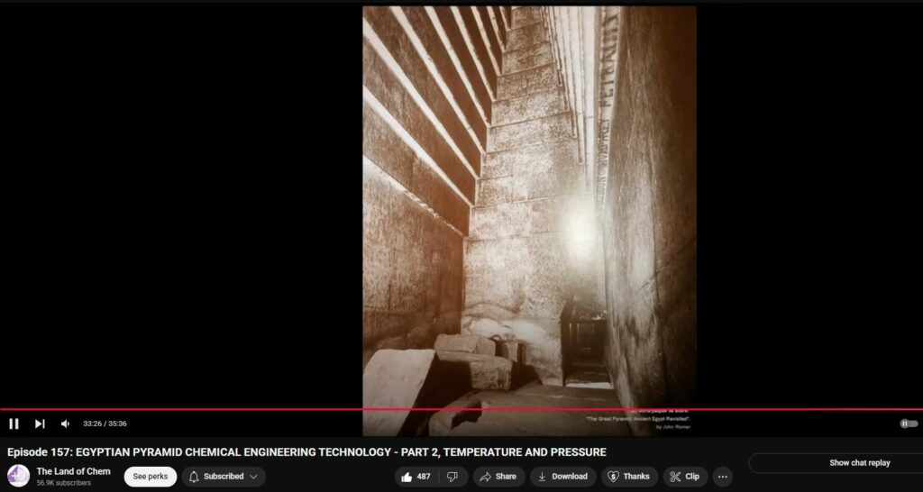 Overwhelming evidence Egyptian RED Pyramid is industrial-scale chemical production facility